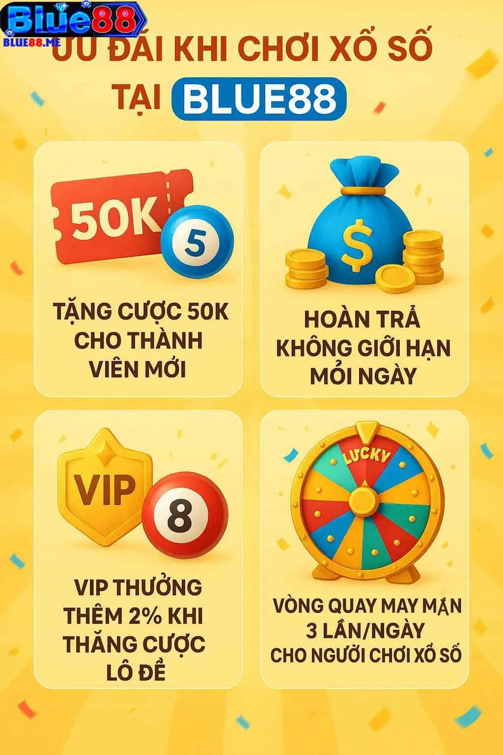Ưu đãi khi chơi xổ số 